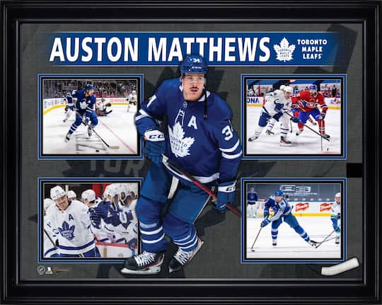 Auston Matthews Framed 4 Photo Collage 36.5" x 28.5"